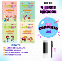 KITS MÁGICOS DE CALIGRAFÍA