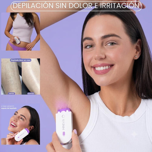 Depiladora Portátil Recargable+ Depilador de cejas de Regalo